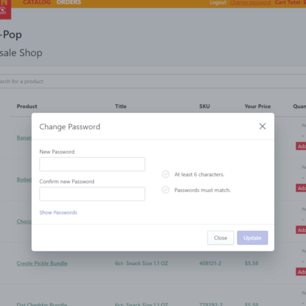 Product and Wholesale Manager V2.0.2