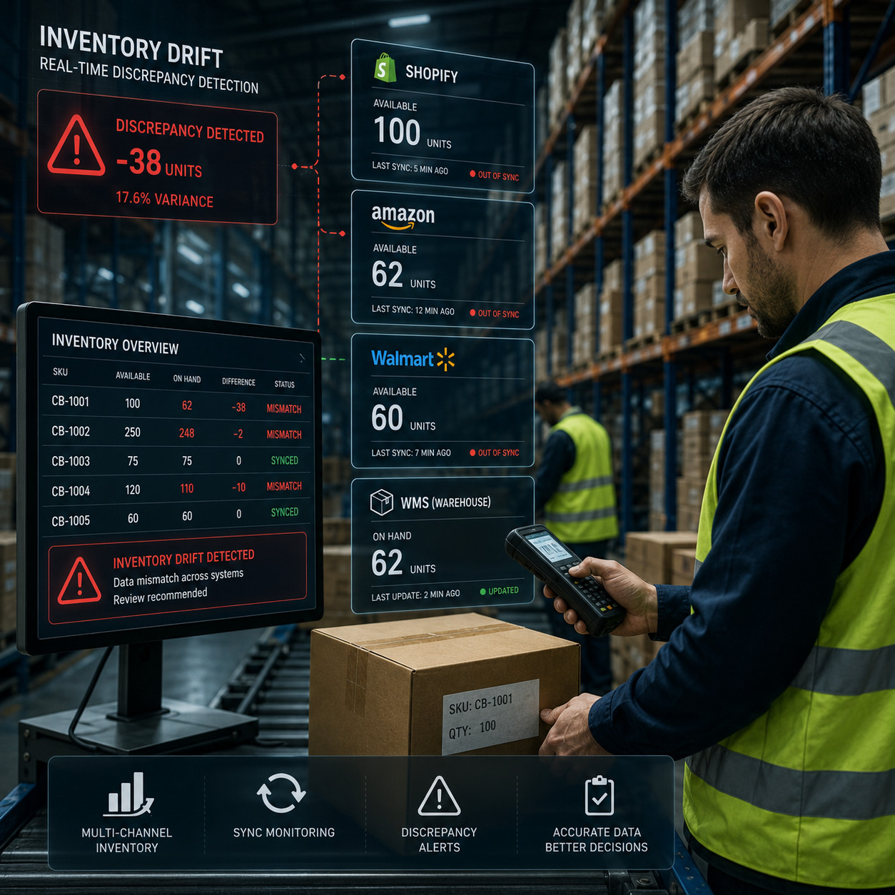 Inventory Drift: Why Warehouse Data Slowly Becomes Unreliable